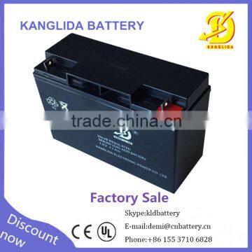 deep cycle maintenance-free 12v18/ 20ah lead-acid battery