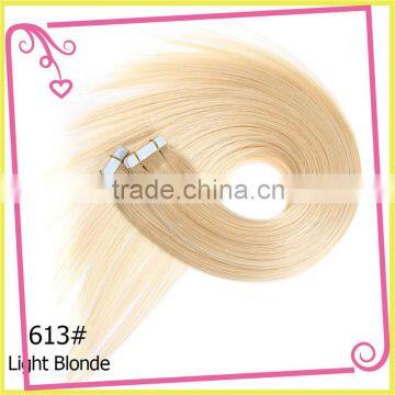 Long Lasting All Color Available Ombre Tape in Hair Extensions photo-6