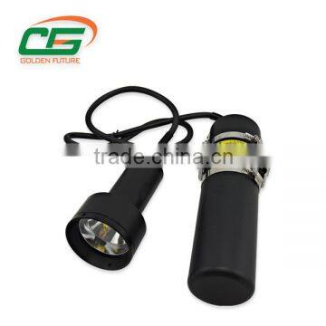 IP68 waterproof led flashlight torch 70W