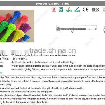 Plastic Cable Tie (CE,ROHS,PAHS,REACH, SGS, ISO9001) photo-5