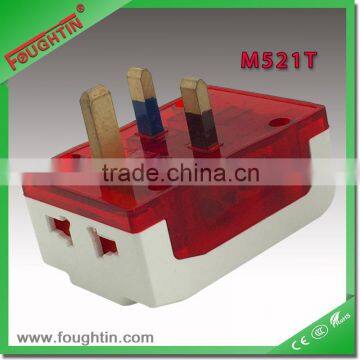 13A Multi Socket Adaptor World Travel Socket