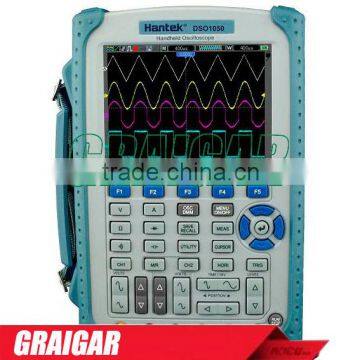 Handheld Oscilloscope Hantek DSO1050 50MHz 250MSa/s 2Channels Multimeter Oscilloscope 5.7" TFT Color LCD