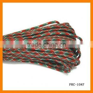 Red&Green Camo Strong Camping cord 100feet 50 colors PRC-1047