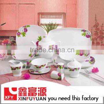 Chinese porcelain dinner set 2016 hot selling porcelain dinnerware