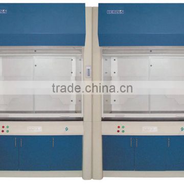 Chemical Resistant Biological Science Laboratory Fume Hood with Fume Scrubber, 59'' Width x Depth 31.5' 'x Height 92.5''