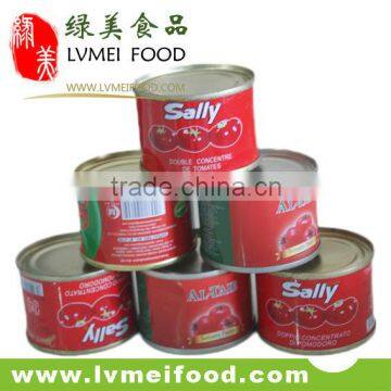 canned tomato sauce