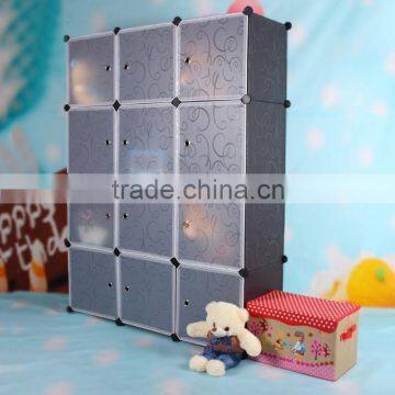 High quality black plastic storage boxes