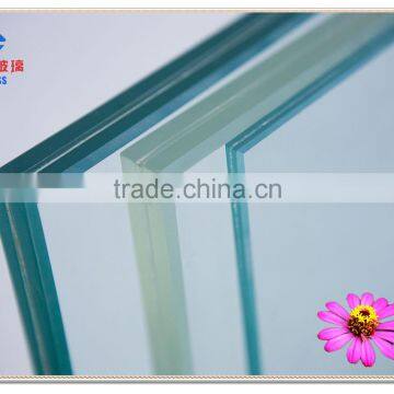 Laminated Glass /China high quality laminated glass price /bullet proof glass