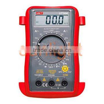 Palm Size Digital Multimeter, AC/DC/Resistance UT30A