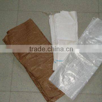 Drawstring custom pp woven fabric shopping bag