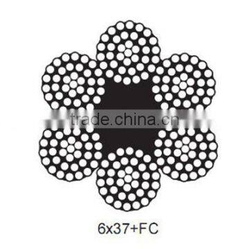 6x37+NF STEEL WIRE ROPE