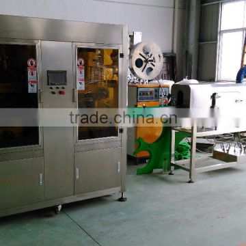 Double head PVC Label shrinking machine