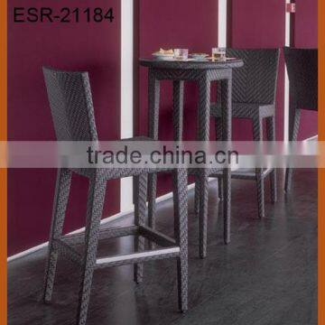 High Stool Coffee Bar Furniture Rattan