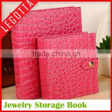 Wholesale Protable Creative Leather Fashionable Folding Earring Organizer photo-5