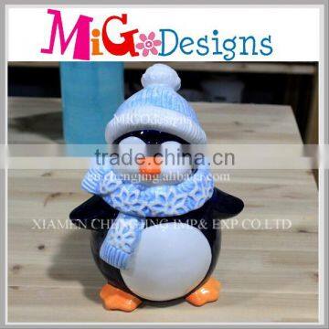 Ceramic Gift for Craft Home Decor Wholesale Cute Penguin Design