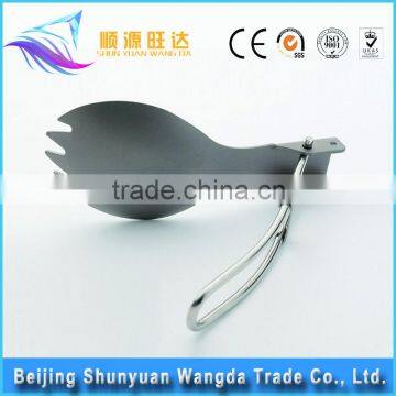 Titanium Multifunction Spork Titanium, Titanium spoon for Titanium Cookware