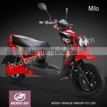 Milo Powerful Electric Scooter Motorcycle Cruiser 45km/h Mileage Range 45km/charge