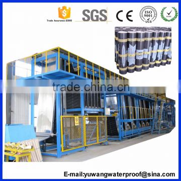 SBS APP carrierless bitumen membrane self adhesive production line