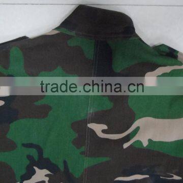 Custom Cotton Polyester Twill Jungle Camouflage Sylria Outdoor Tactical Suit