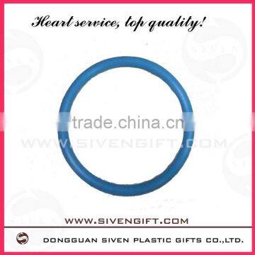 OEM fashion hot selling round silicone wristband with high quality