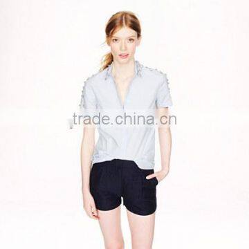 Guangzhou Factory Manufacturer Blank Casual shorts pants for women