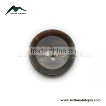 Natural Brown Horn Buttons