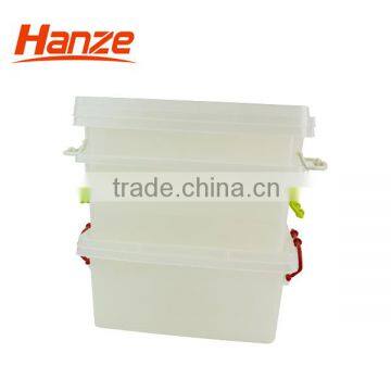 2016 New Design Plastic Storage Box With Lock For sundries