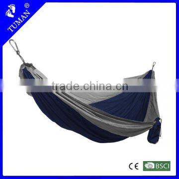 210T nylon ripstop parachute hammock for outdoor camping