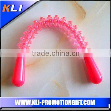 Hand hold Plastic roller neck massager