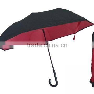 Innovative REVERSIBLE automatic close kazbrella umbrella inverted umbrella