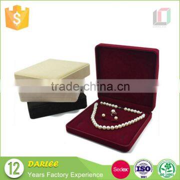 hot sell luxury high quality paperboard jewel box for necklace