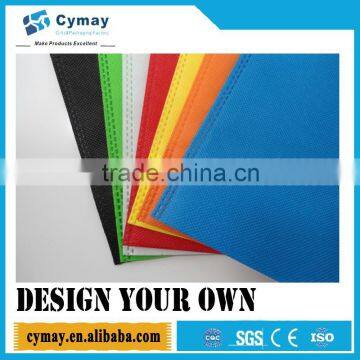 Custom non-woven bag with logo print fabric nonwoven bag