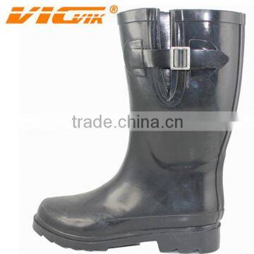 wholesale shiny men rubber sale rain boots