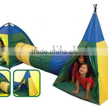 play tent with tunnel