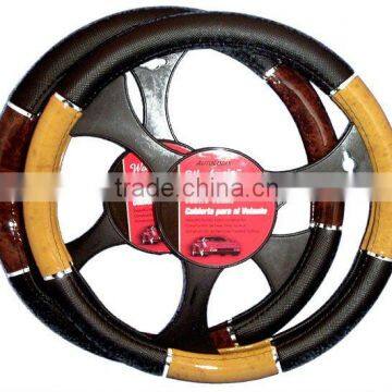 Wood Grip car Steering Wheel Cover