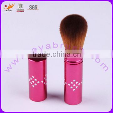 90mm Length Synthetic hair retractable face brush