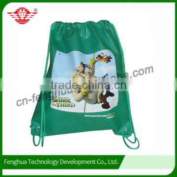 Widely used high quality shoe bag,promotional drawstring bag,non woven string bag