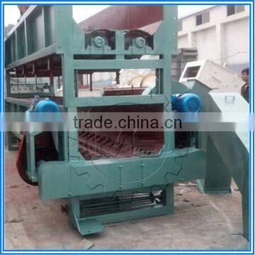 Groove wood peeler / wood peeling machine