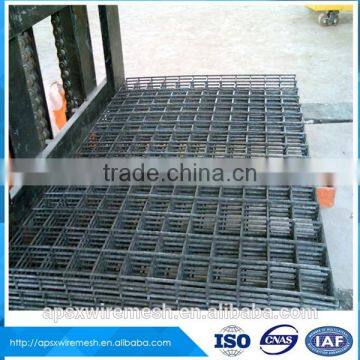 welded wire fence mesh panel (black wire)