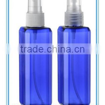 100ml Transparent PET cosmetic plastic bottle for cosmetics packaging