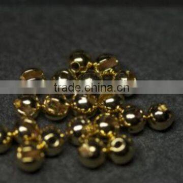 Gold Slotted fly fishing tungsten beads wholesale