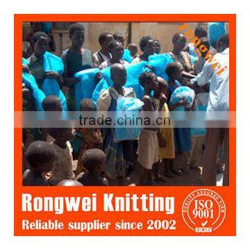new polyethylene treated mosquito net to Africa