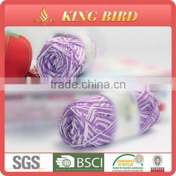 100% handknitting organic cotton yarn wholesale