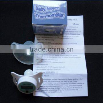 Baby Health Monitors Nipple Thermometer Baby Pacifier LCD Digital Mouth Nipple Pacifier Thermometer photo-3