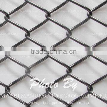 BLACK UV Treated PVC Coated Chain Link Fence Mesh photo-4