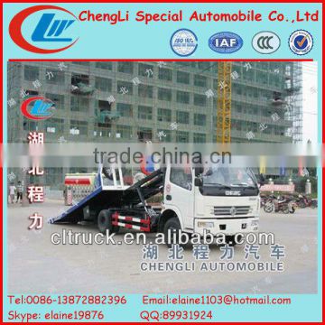 Dongfeng flatbed tow truck