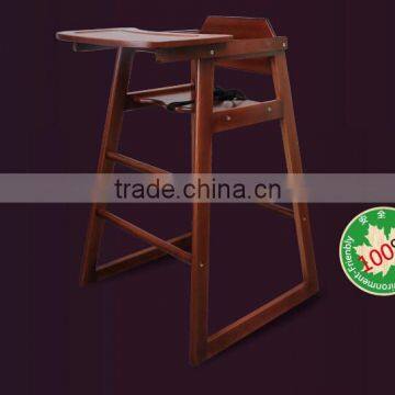 Baby Wooden Dinning Chair Wood Highchair photo-5