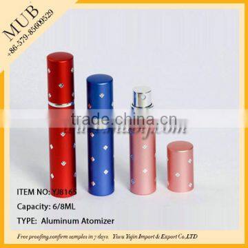 New Design Unique Aluminum Perfume Bottle Mini Vial Refillable Empty Bottle photo-6