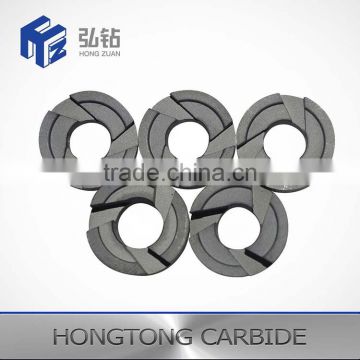 3 Ways Swirl Cylindric Hole Tungsten Carbide Seat