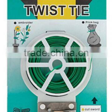 garden twist tie, plastic twist tie